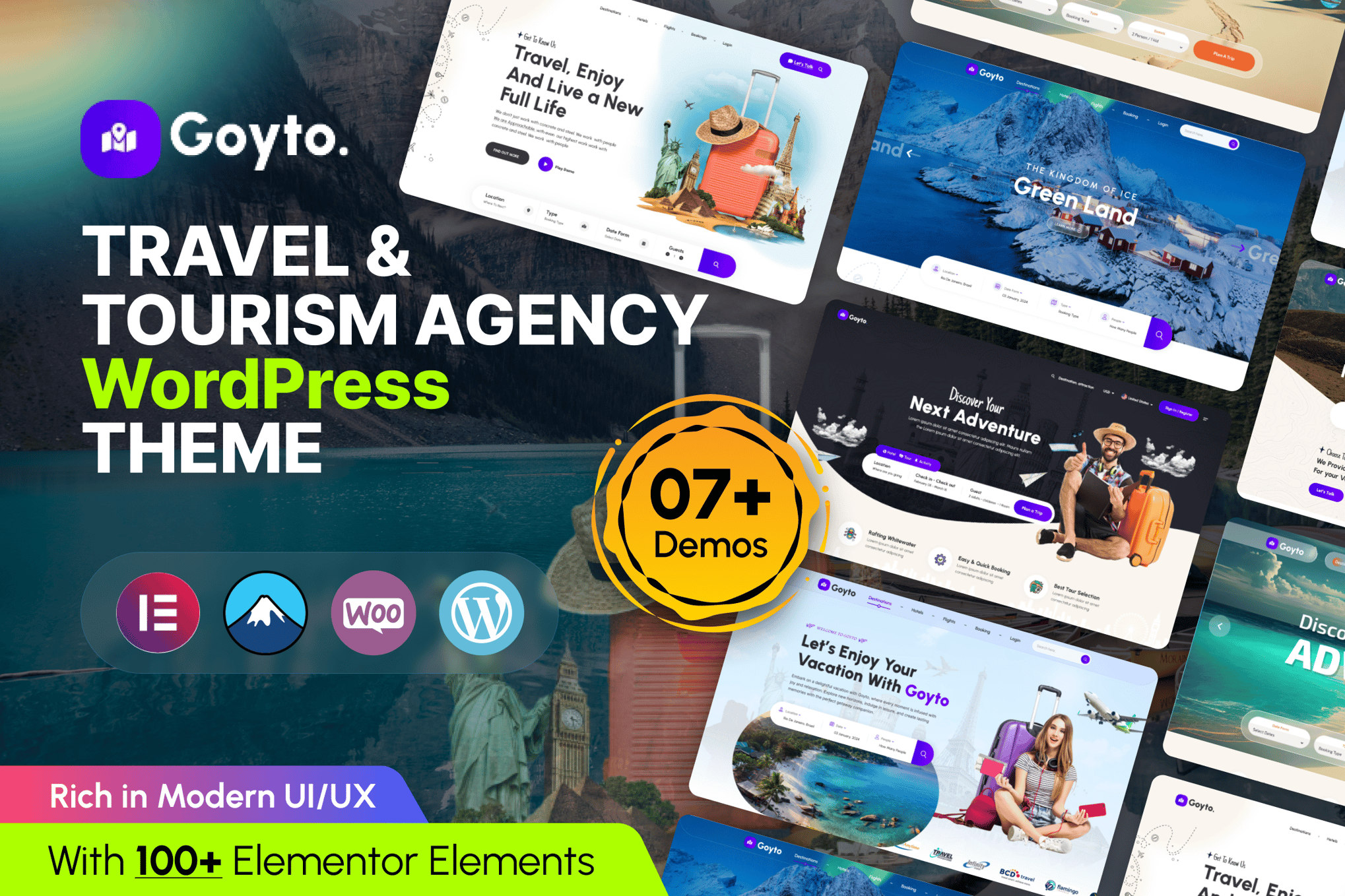 Goyto – Travel WordPress Theme 1.0.8