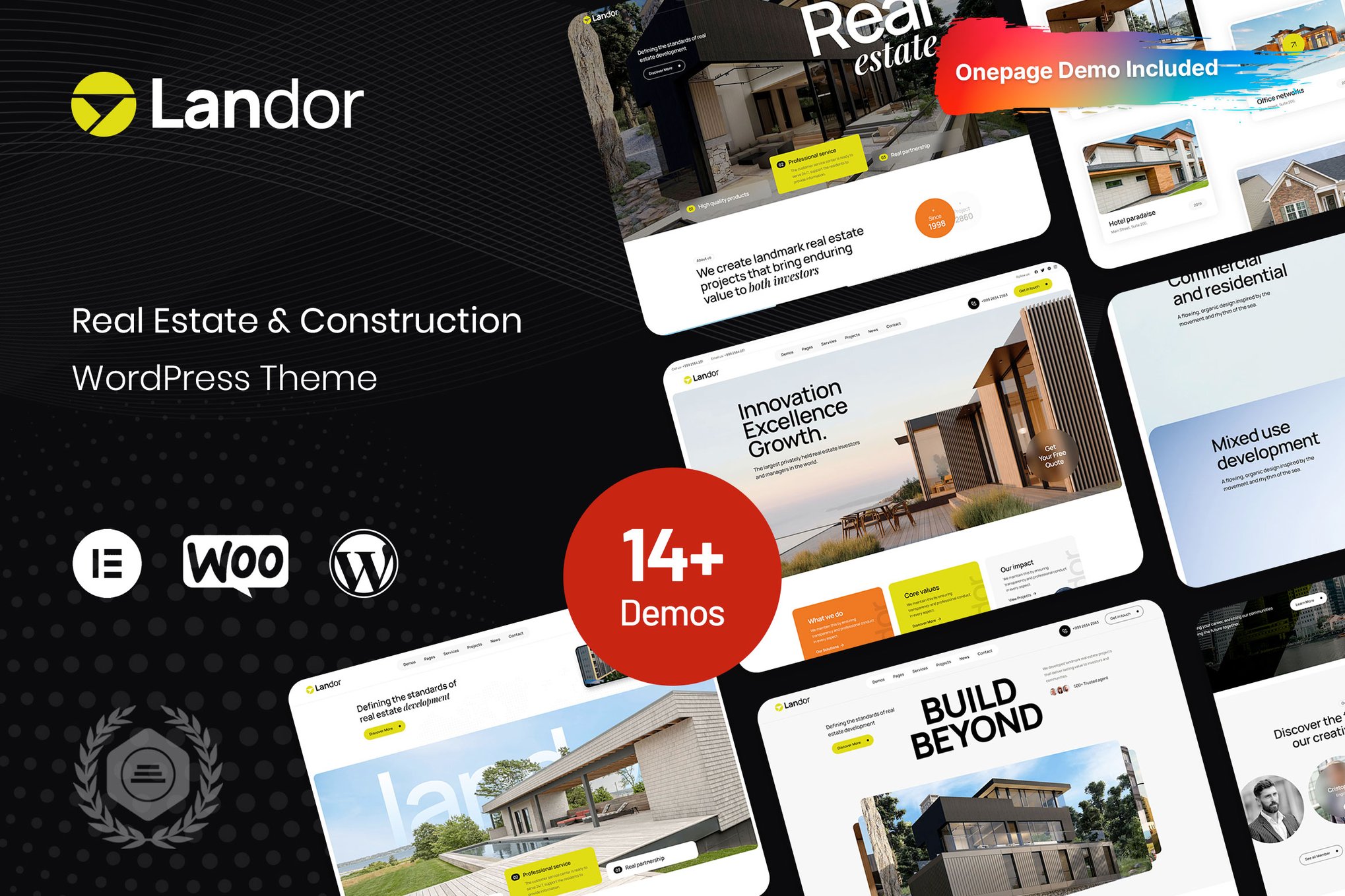 Landor - Real Estate & Construction Group Theme 1.0.0