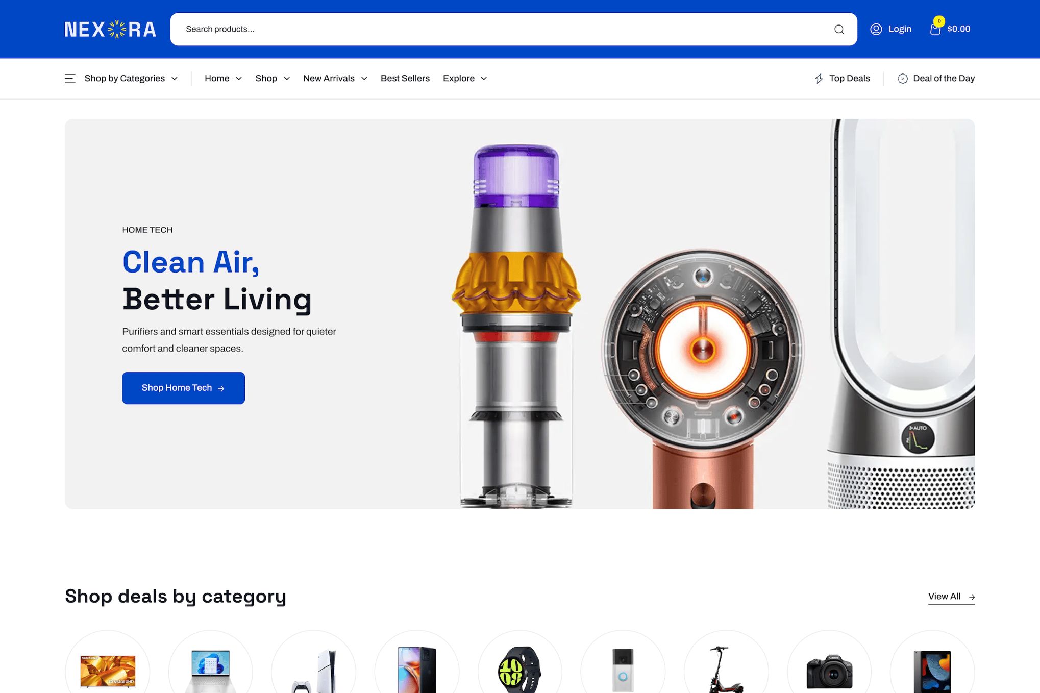 Nexora Shop - Multibrand WooCommerce Theme 1.0.0
