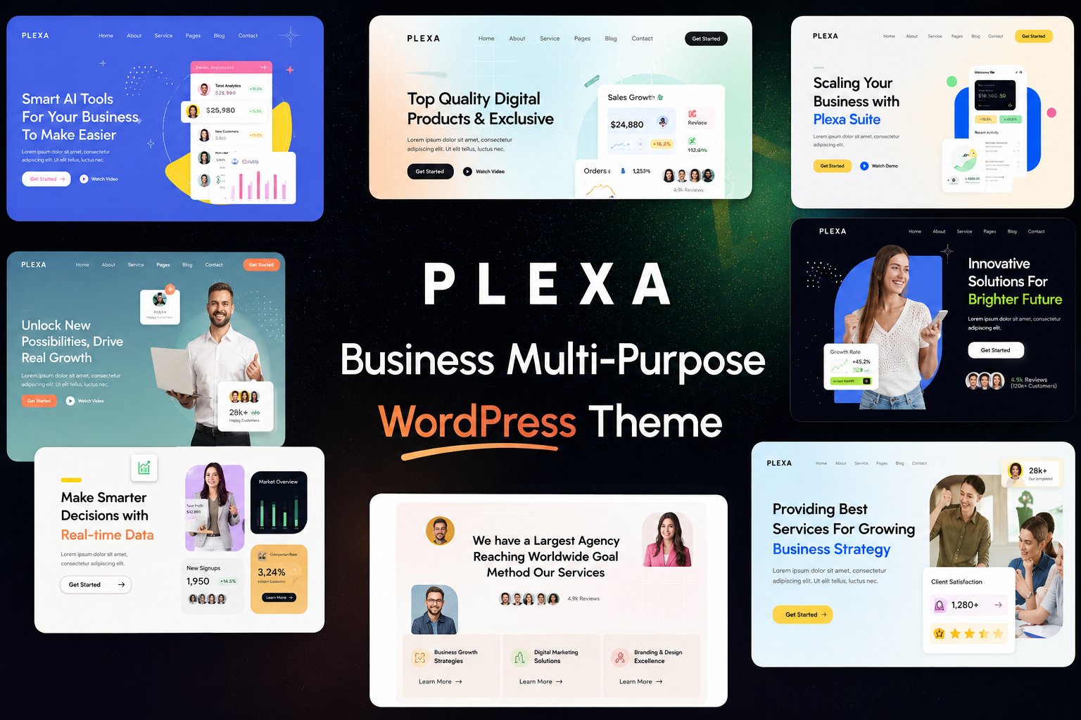 Plexa Business Multipurpose WordPress Theme 1.0.2