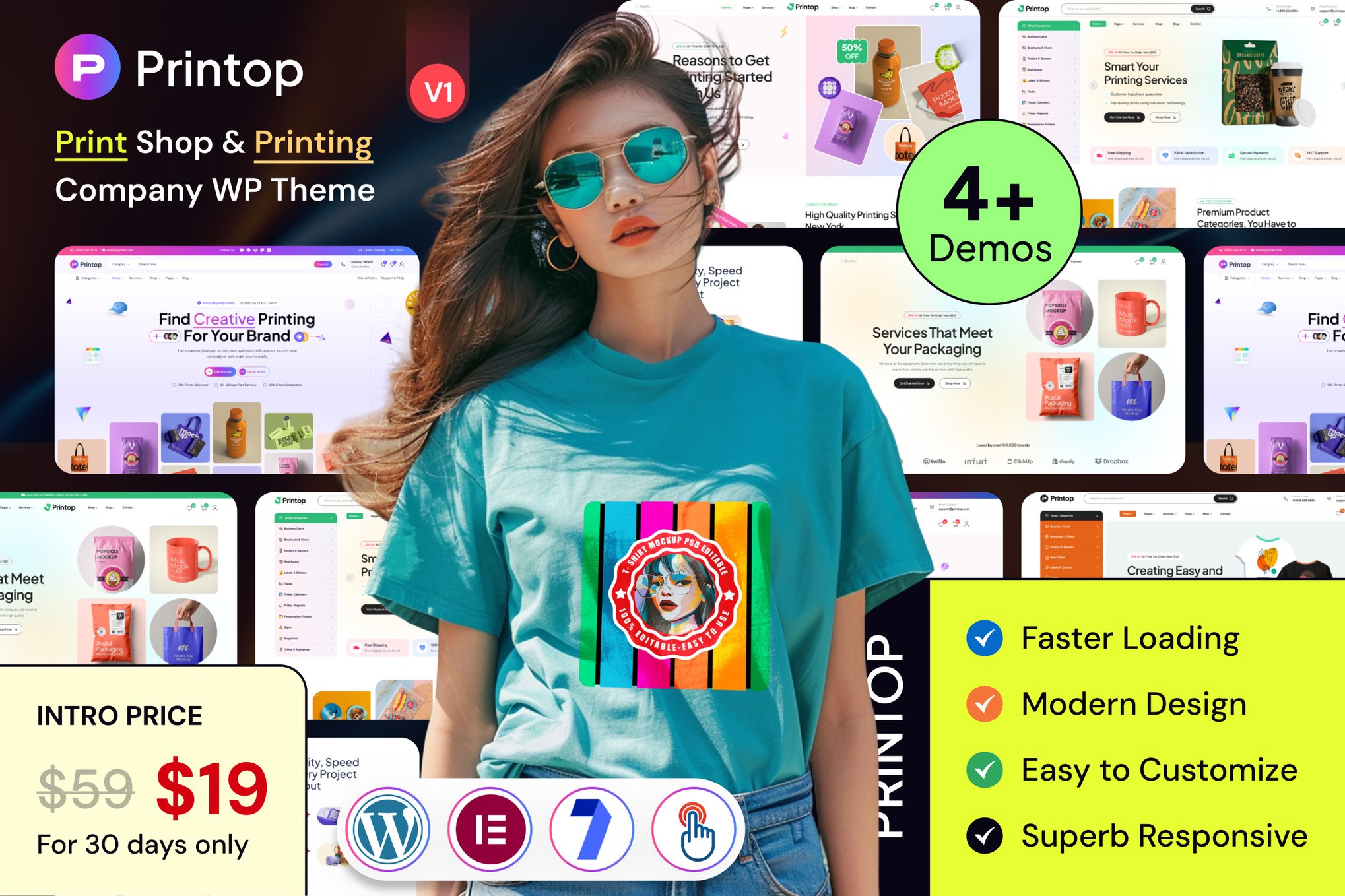 Printop - Print Shop & Printing Company WordPress 1.0.0