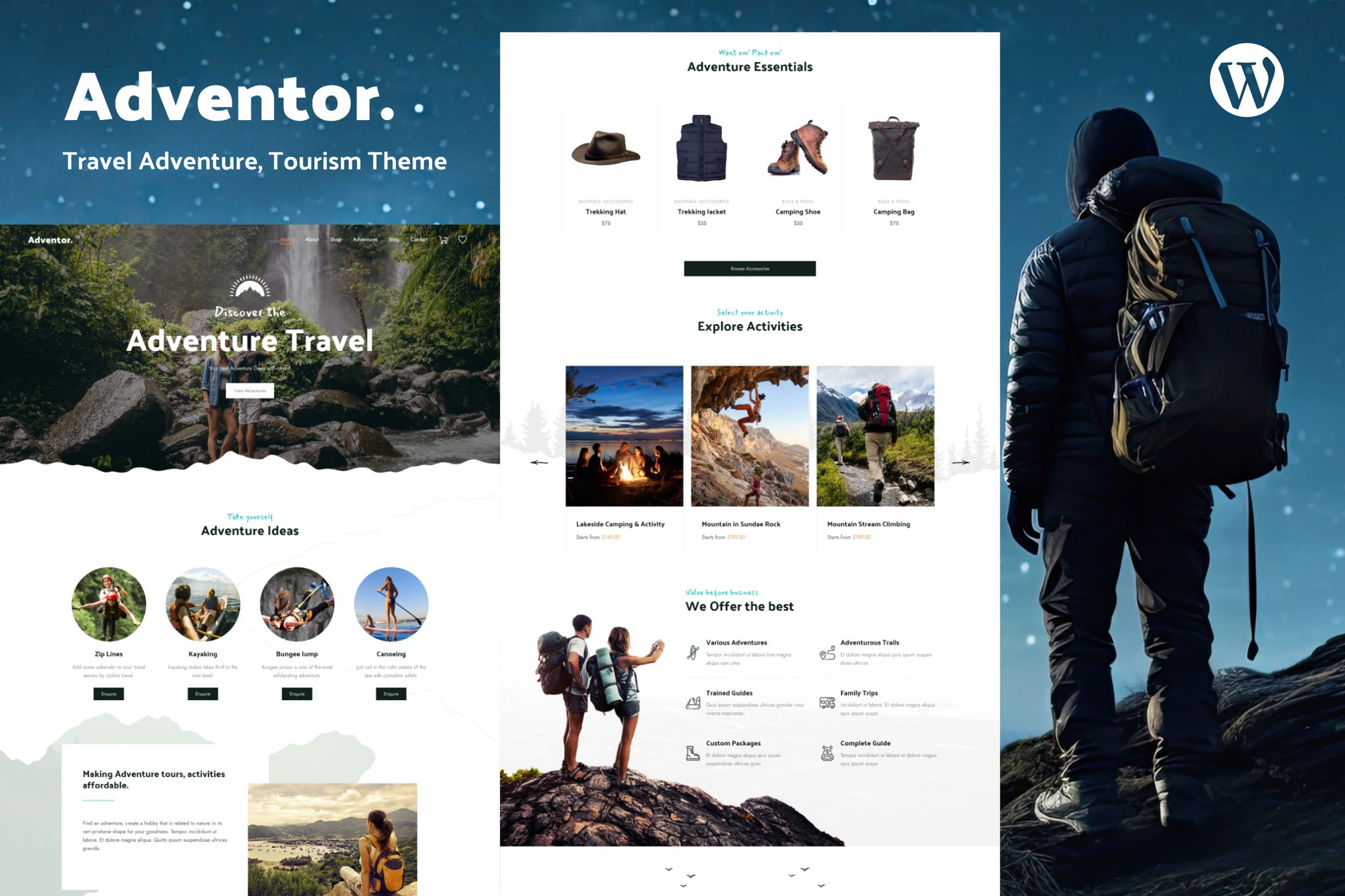 Adventor - Travel Adventure, Tourism Theme 3.2