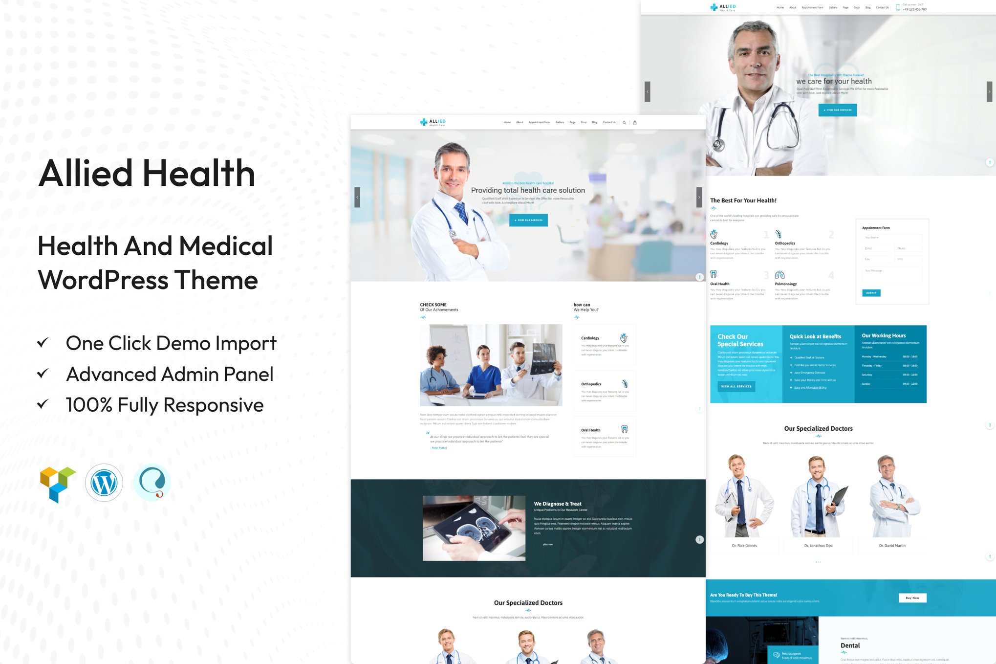 Allied Health Care - Health And Medical WP Theme 2.4