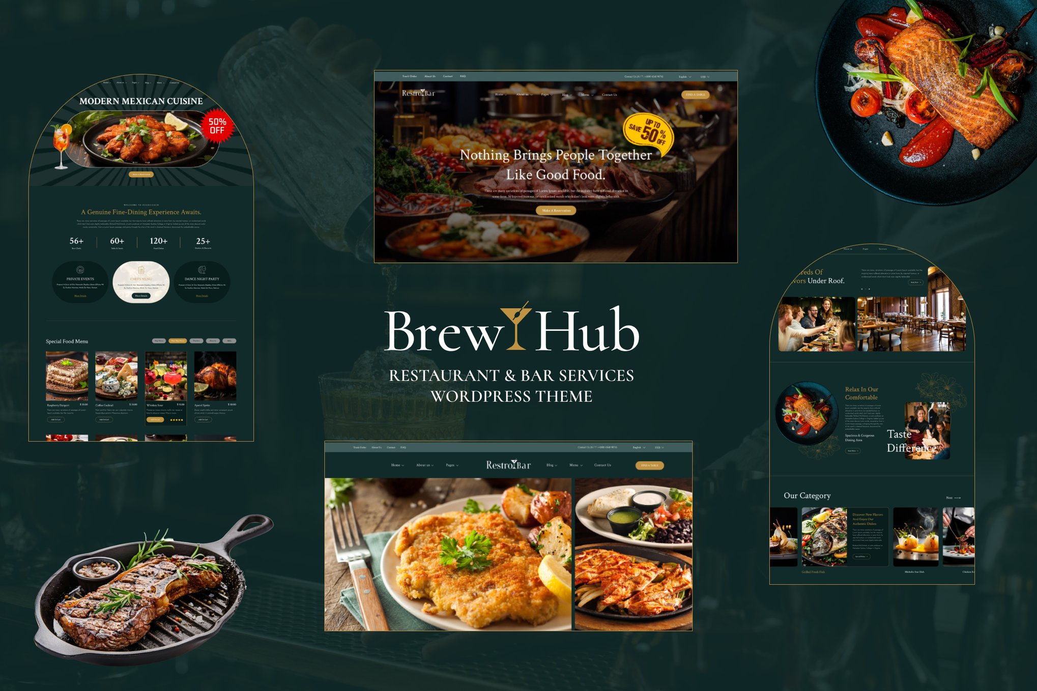 Brewhub - Bar & Restaurant WordPress Theme 1.0.3