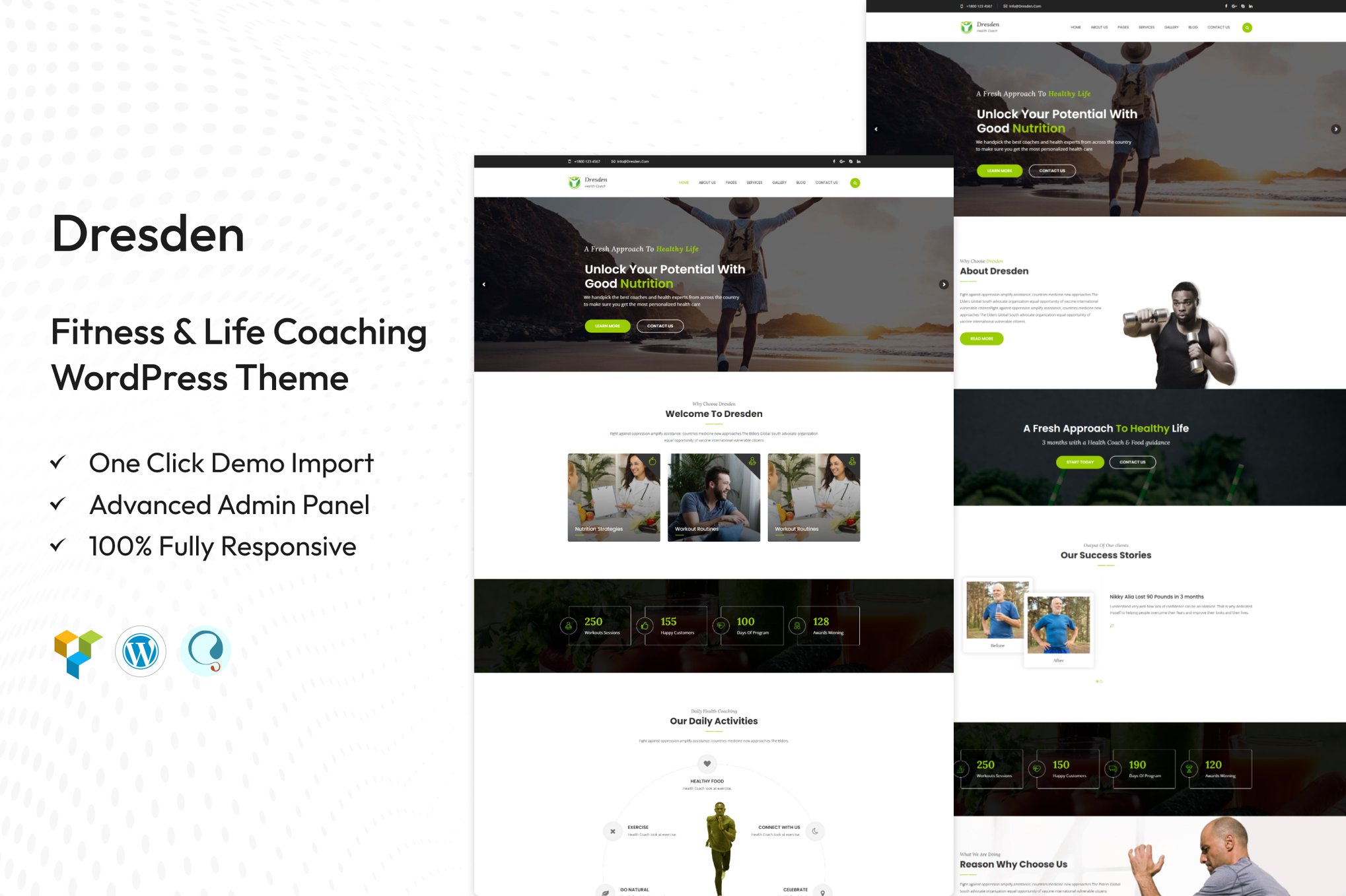 Dresden - WordPress Theme for Fitness 1.9