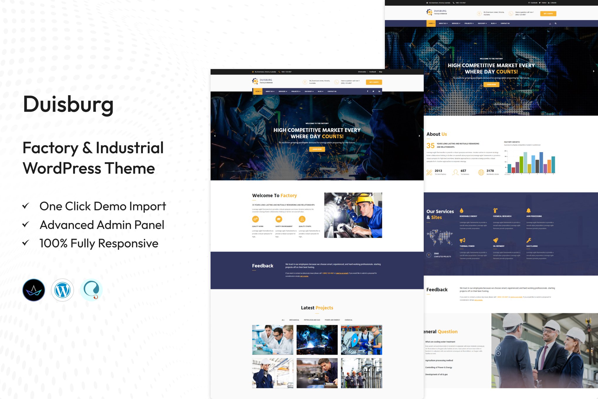 Duisburg - Factory & Industrial Business WordPress 2.6