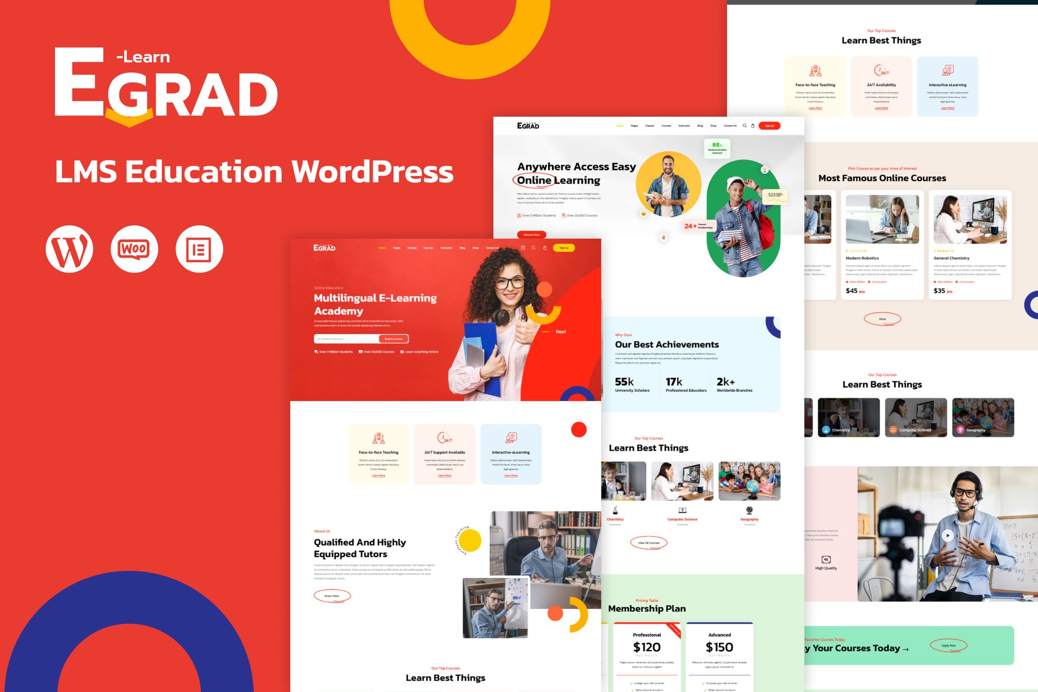 Egrad - LMS Education WordPress 1.1.2