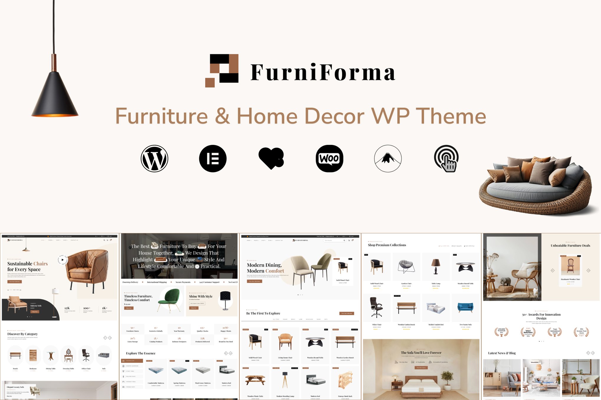 FurniForma - Furniture Store WordPress Theme 1.0.3