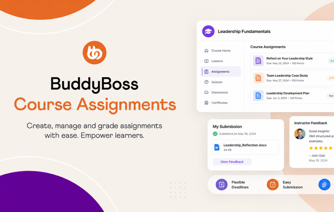 BuddyBoss Course Assignments 1.1.8