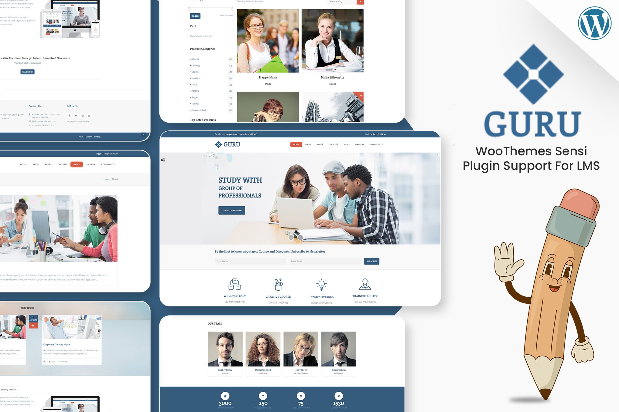 Guru | Learning Management WordPress 5.6