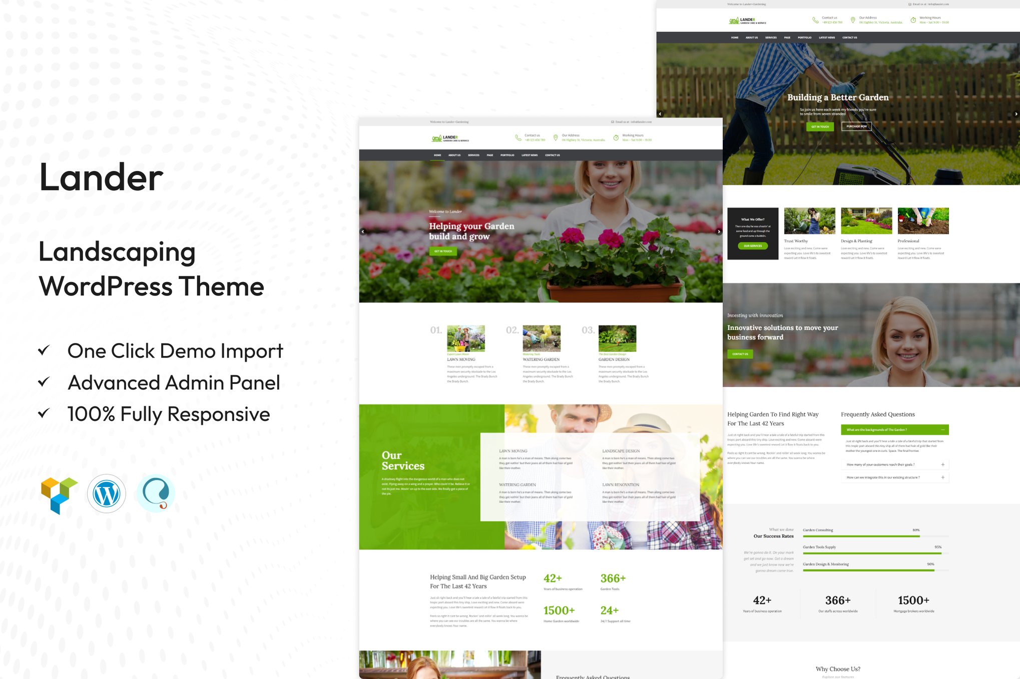 Lander - Landscaping WordPress Theme 2.1