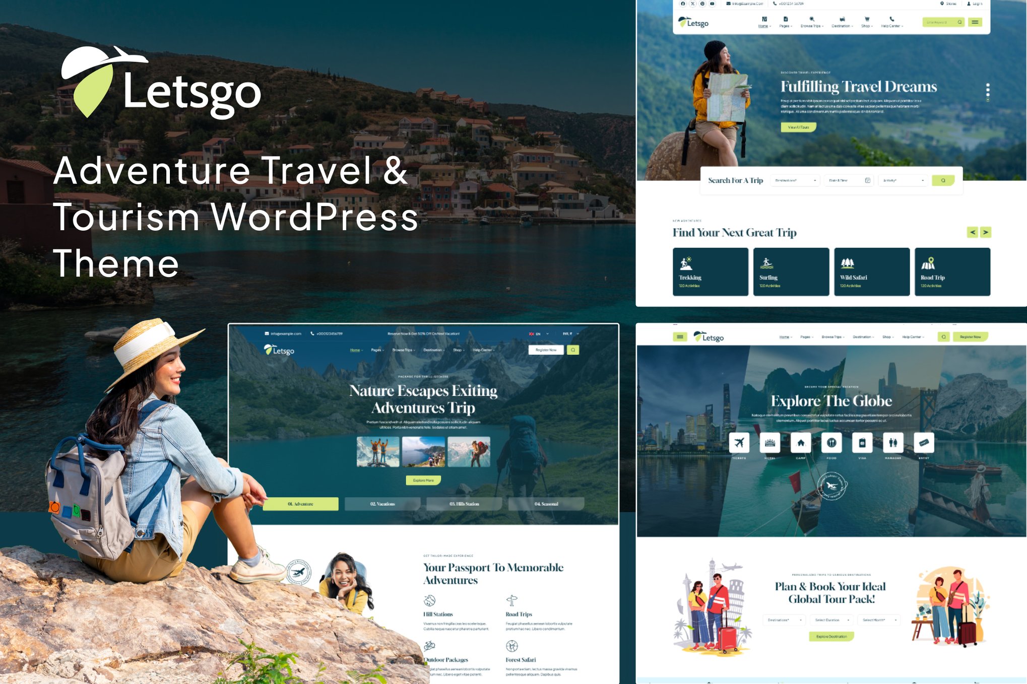 Letsgo - Adventure Tour & Travel WordPress Theme 1.0.4