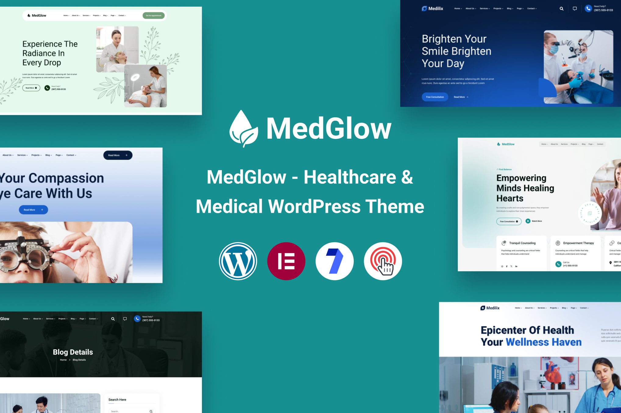 MedGlow - Healthcare & Medical WordPress Theme 1.0.4
