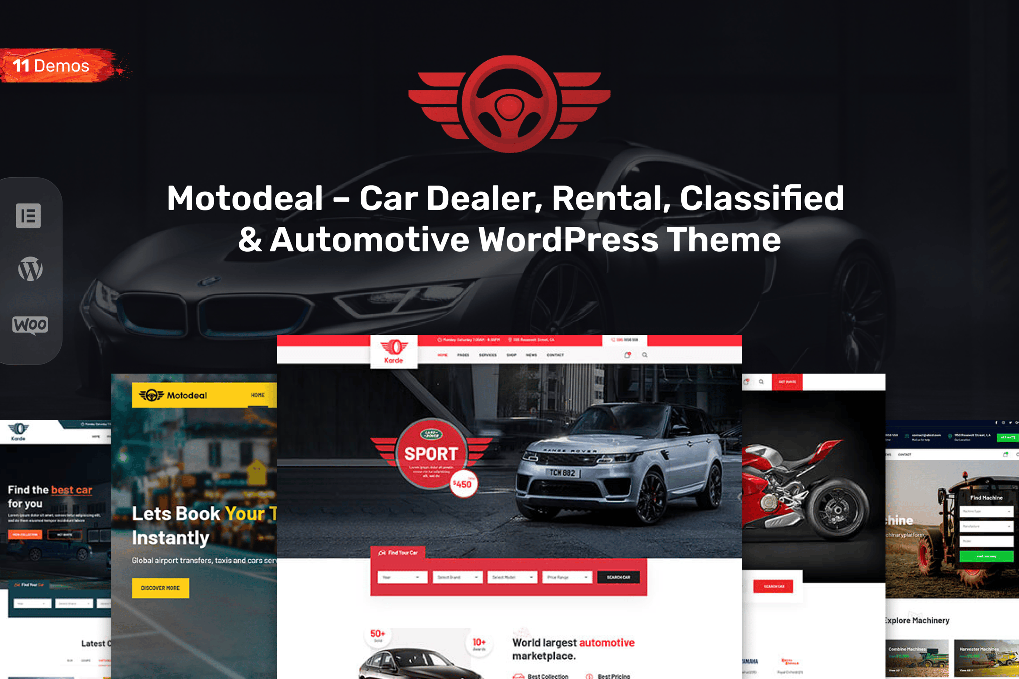Motodeal – Car Dealer & Automotive WordPress Theme 1.1.1
