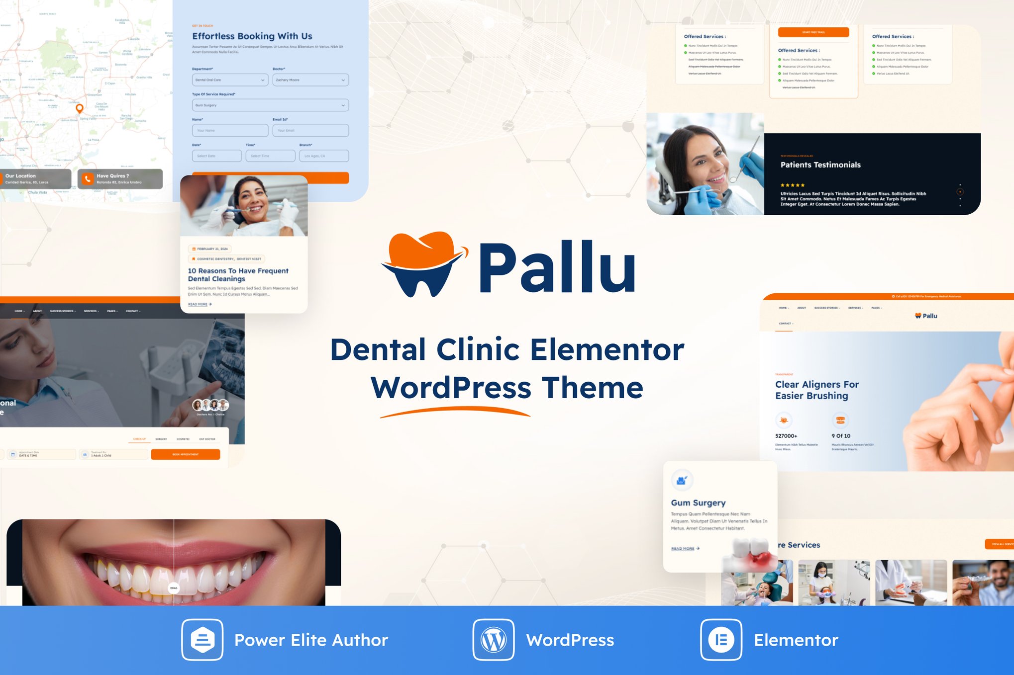 Pallu - Dental Clinic, Medical WordPress Theme 1.0.6
