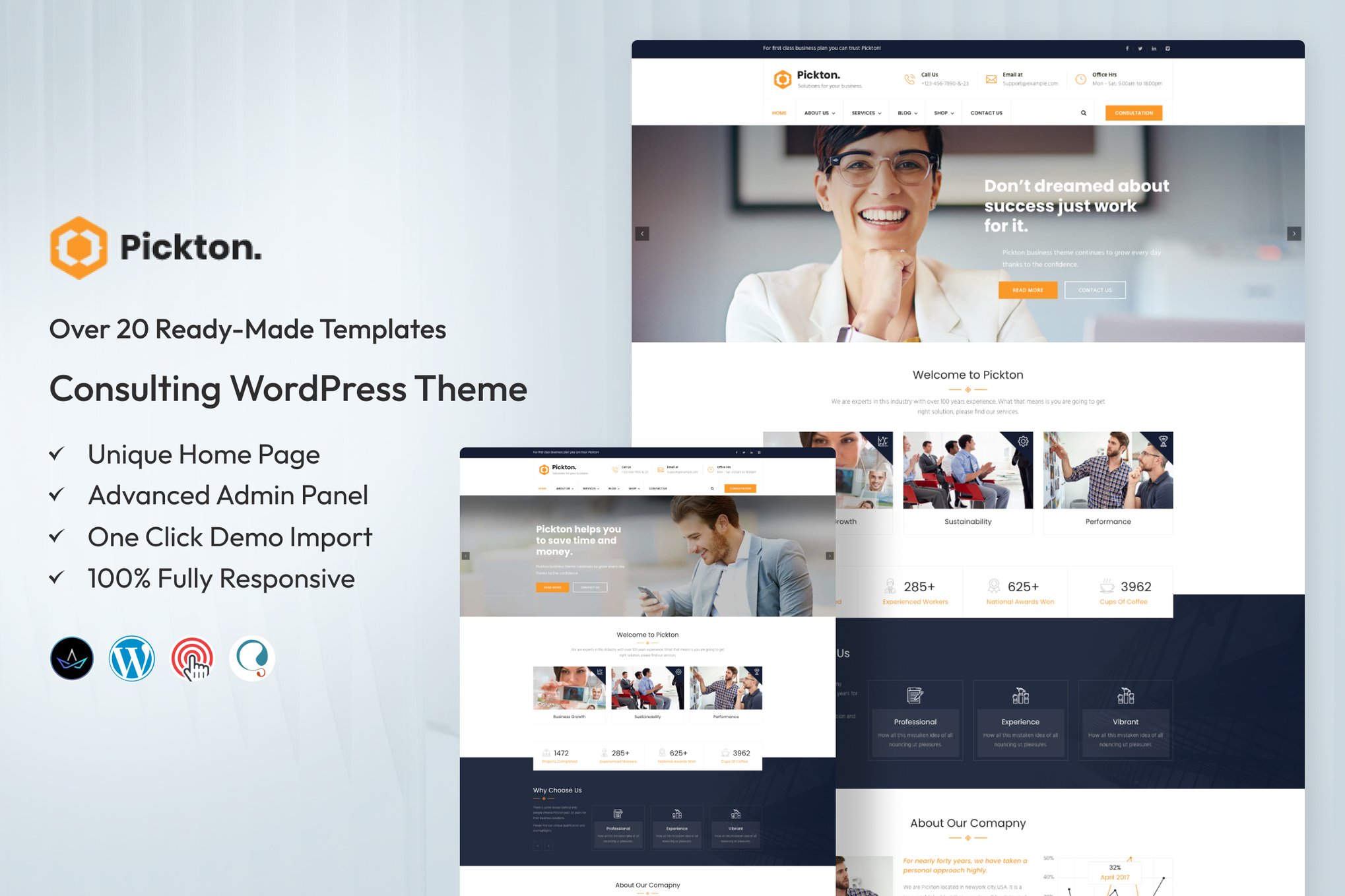 Pickton - Consulting WordPress Theme 2.5