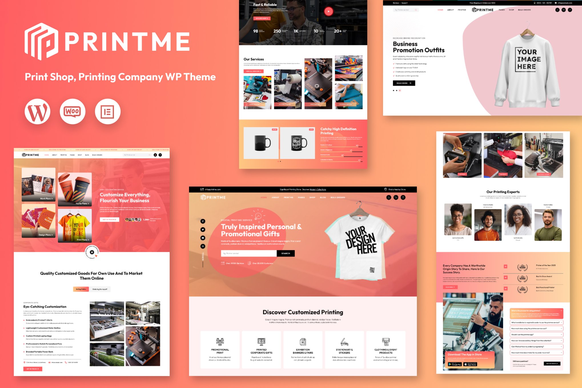 Printme - Printing Services WooCommerce Theme 1.0.9