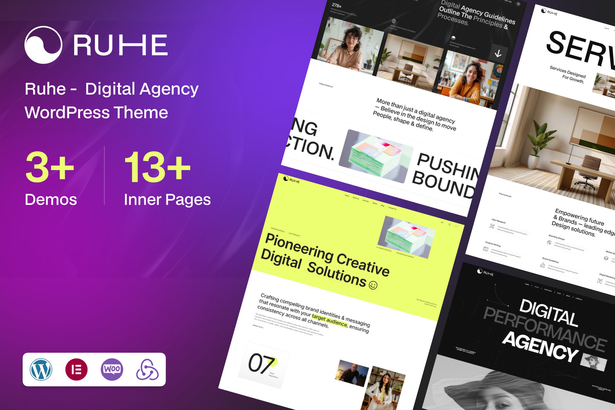 Ruhe - Digital Agency WordPress Theme 1.0.0