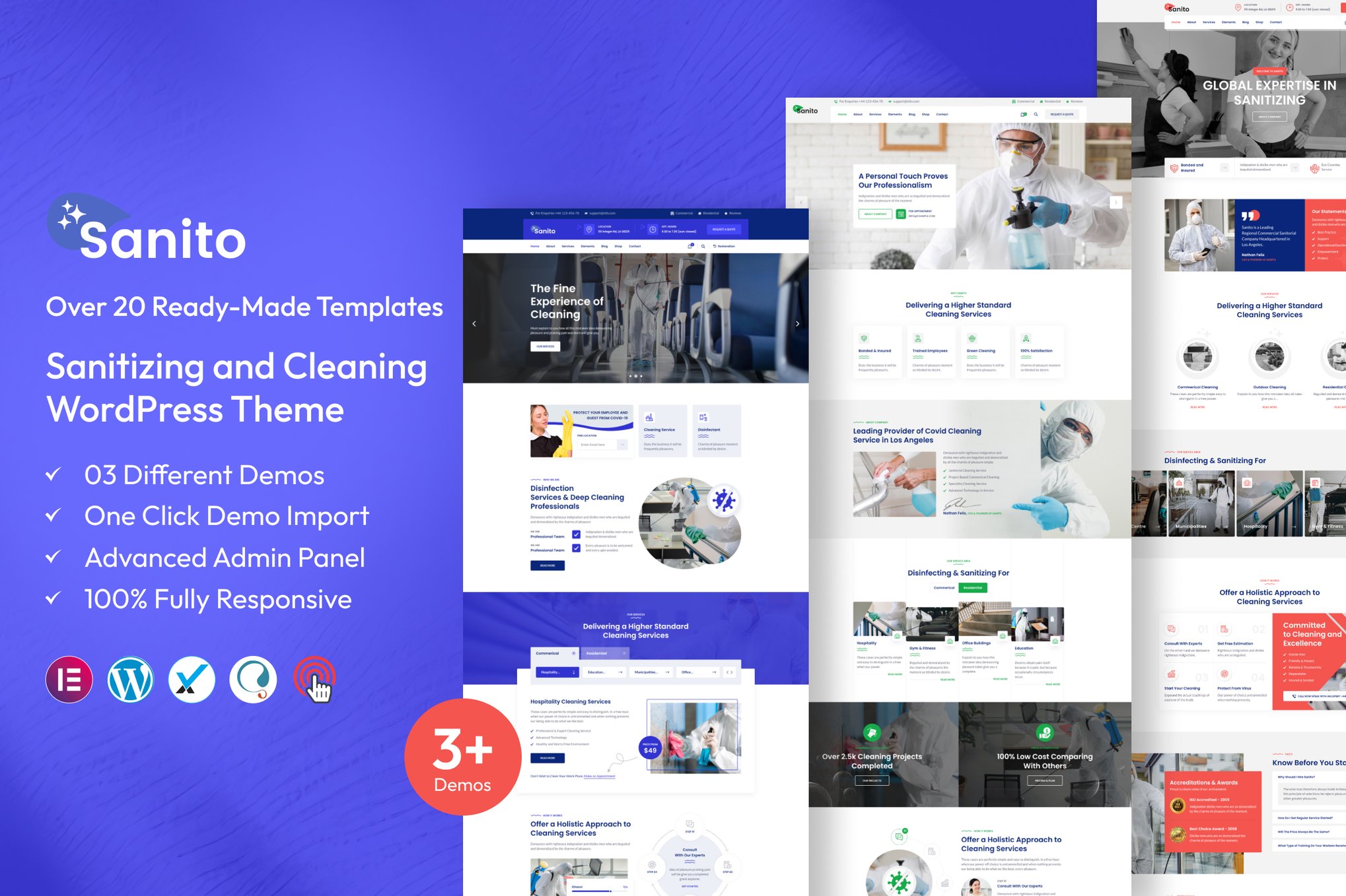 Sanito - Sanitizing and Cleaning WordPress Theme 2.4