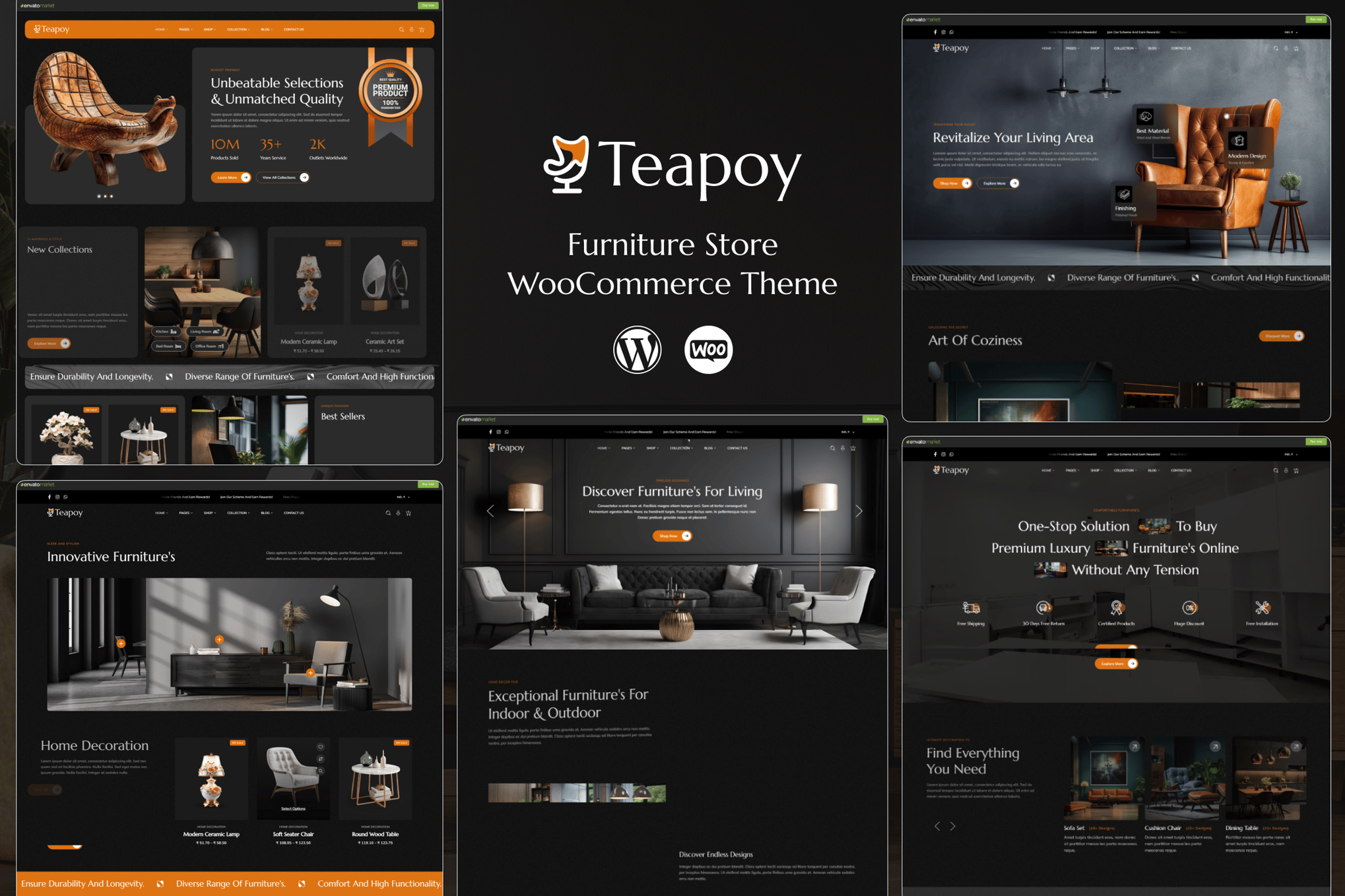Teapoy - Furniture Store WooCommerce Theme 1.0.7