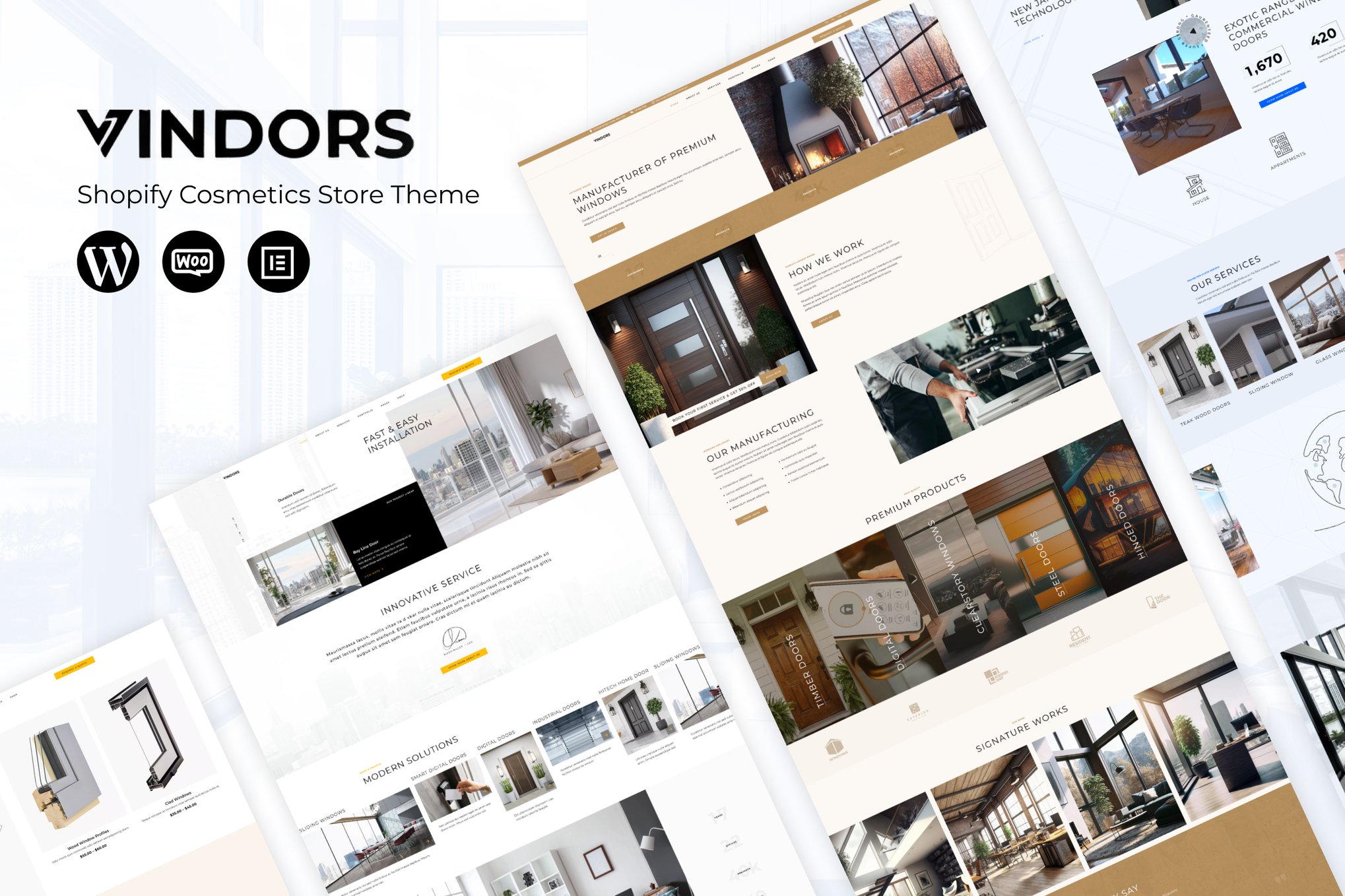 Vindors - Windows & Doors Company WordPress Theme 1.1.4