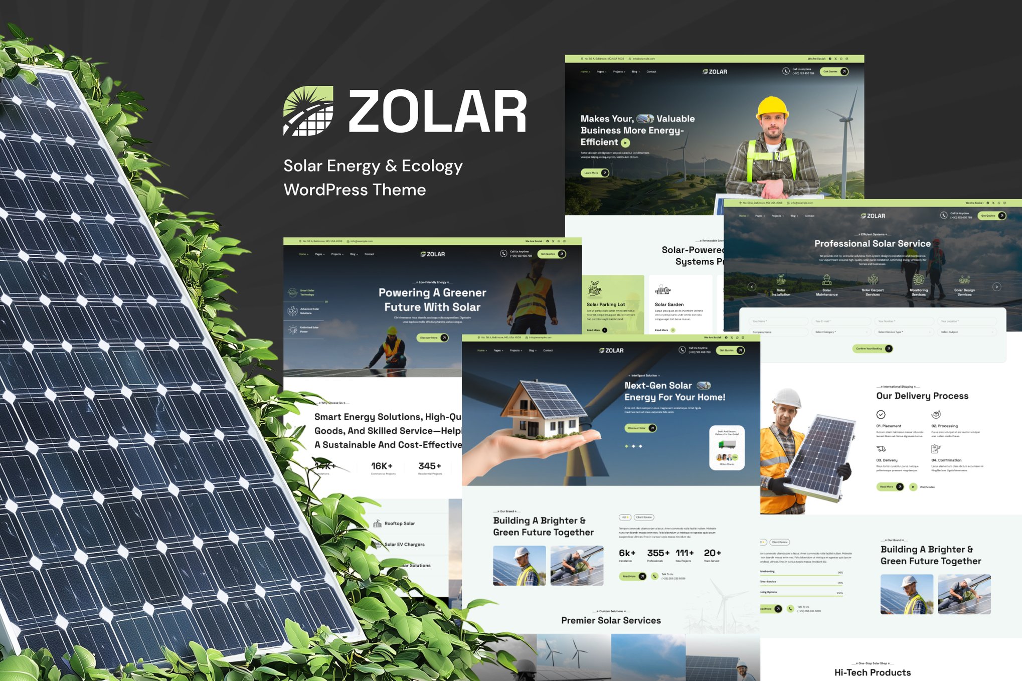 Zolar - Solar Energy WordPress Theme 1.0.7